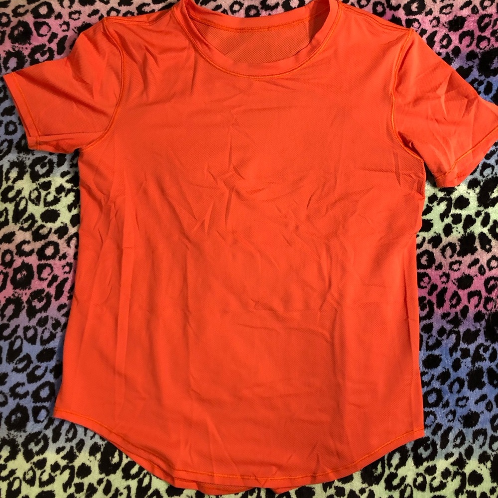 Lululemon High neck running and training T-shirt